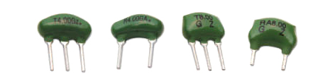 MHz Lead Type Two-Three Terminal Series.(2.00 MHz to 40 MHz)