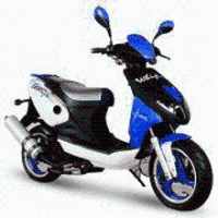 4 stroke or 2 stroke 50cc gasoline powered motor scooter