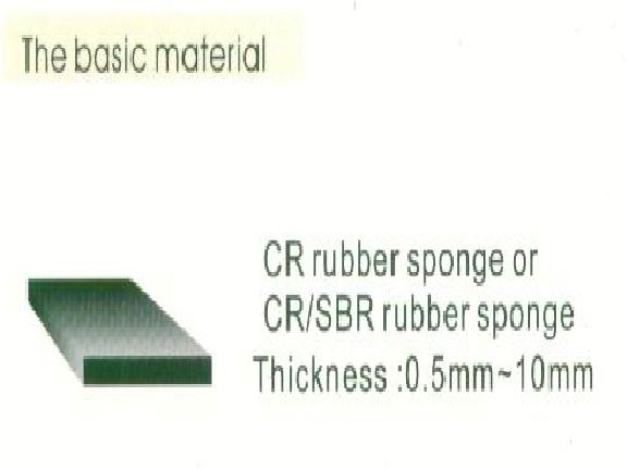 CR(氯平橡胶)及CR/SBR海绵