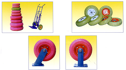 Urethane Foaming Tire Use for Air Tire