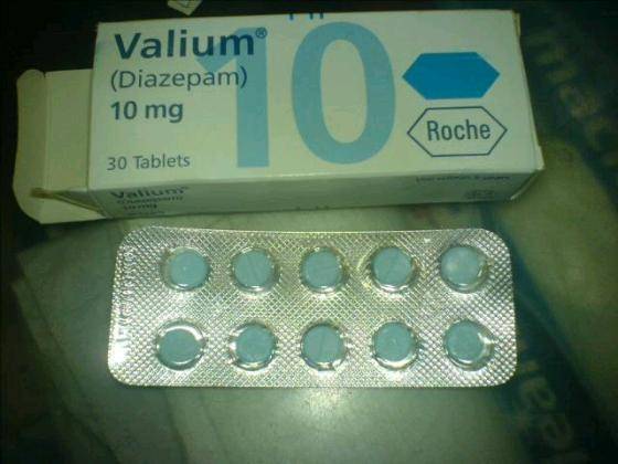 Tablets diazepam valium 2 mg