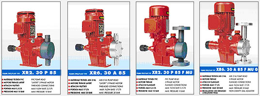Hydraulic Diaphragm Pumps