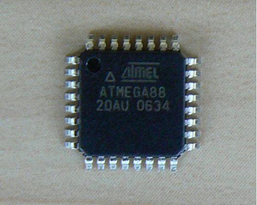 Atmel 爱特梅尔半导体系列产品型号 ATMEGA88PA-AU