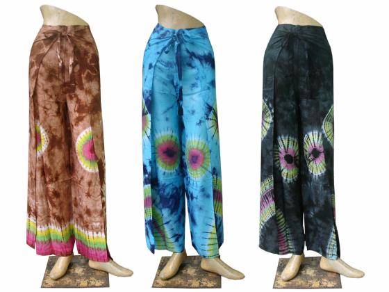 sarong wrap pants