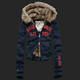Hollister Jackets AF Winter Coats Fur Fleece Garments