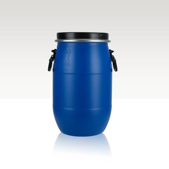 25 Liters UHMWPE Blue Stacking Plastic Drum Container Open Top Drums Id