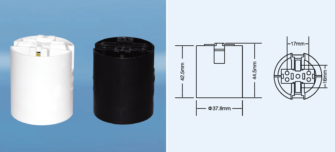 E14塑料卡式光身