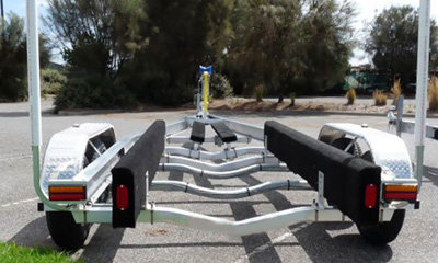 Aluminum Boat Trailer (Tandem Axle), View boat trailer, yacht trailer ...