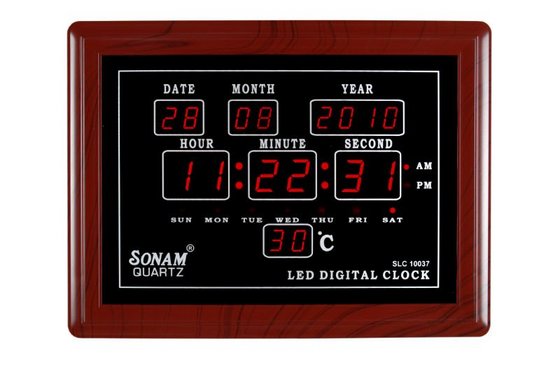 LED Digital Wall Clock(id:5395044) Product details - View LED Digital Wall Clock from Sonam ...