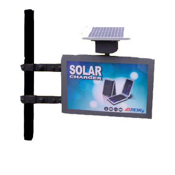 solar panel advertising billboard sell