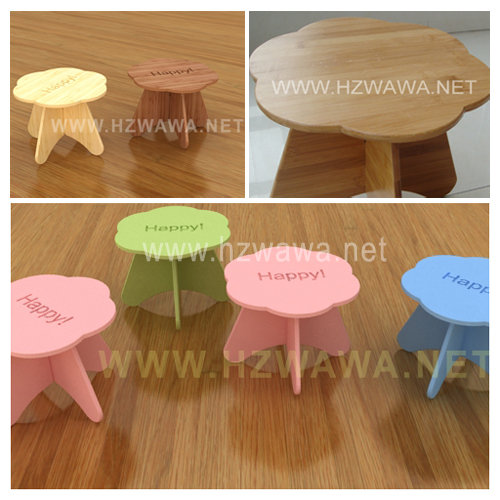 wooden stool for kids