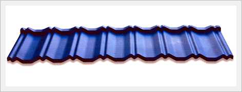 Stone Chip Coated Steel Roofing Tile