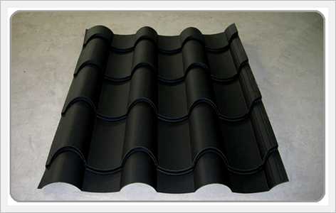 Stone Chip Coated Steel Roofing Tile