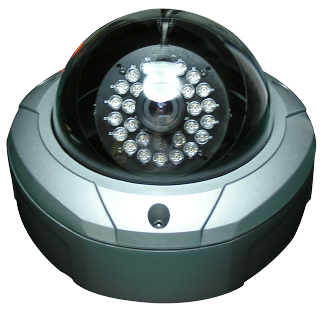 IR LED WITH VANDAL RESISTANT DOME CASE