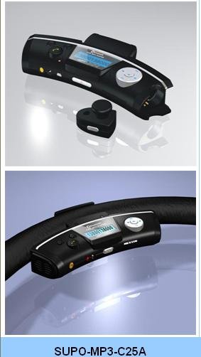 SUPO-MP3-C25A Steering Wheel Bluetooth Car MP3