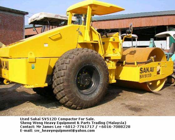  - Used_Sakai_SV512D_Compactor_for_Sale