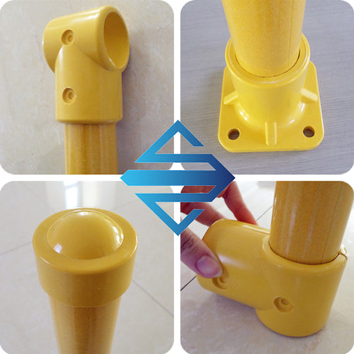 Frp handrail pipe tube fittings from qinhuangdao shengze