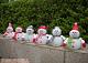 2011最热销圣诞节礼品批发采购 六款装超Q发光小雪人 今年新品 火爆上市