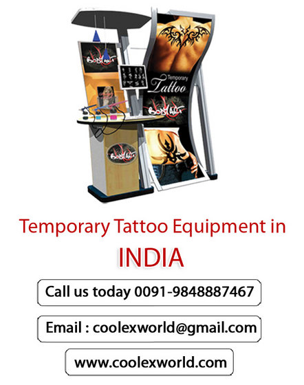 Temporary Tattoo-machine Maker from Coolex Industry Pvt Ltd, India