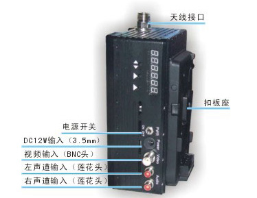 COFDM单兵便携式多载频无线图像传输设备（动中通）