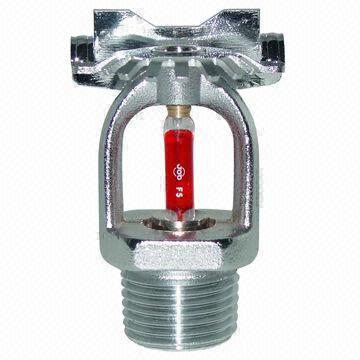 Upright Water Fire Sprinkler without Gauge Connection Thread
