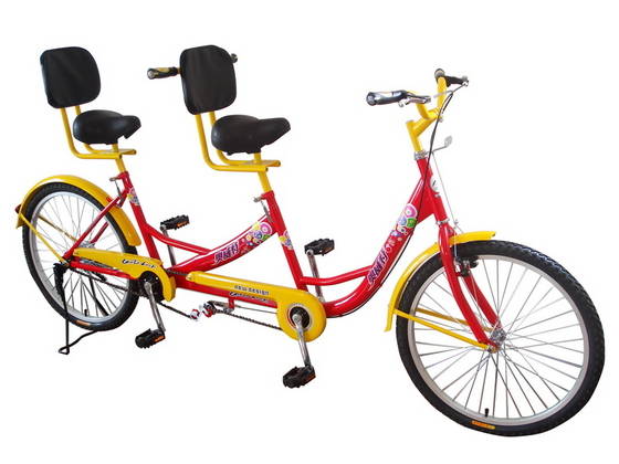 Double Bicycle/Double Rider Bicycle/Double Seat Bicycle/Double Rider Bike/Double Seat Bike 24 