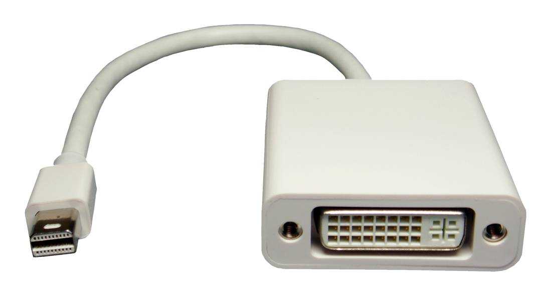 Mini Displayport to DVI cable adapter