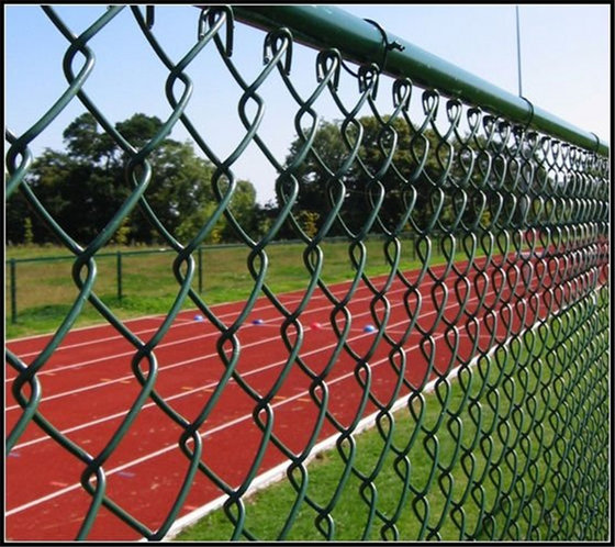  Plastic Coated Galvanized Chain Link Fence image