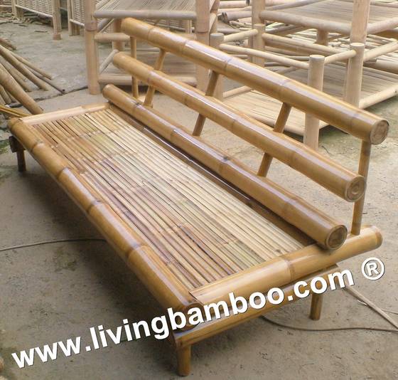 Bamboo Swivel Chair