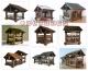 木制工艺品，仿古工艺品-中国仿古建筑模型（微缩建筑，微型建筑）