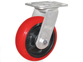 Dome polyurethane wheels 