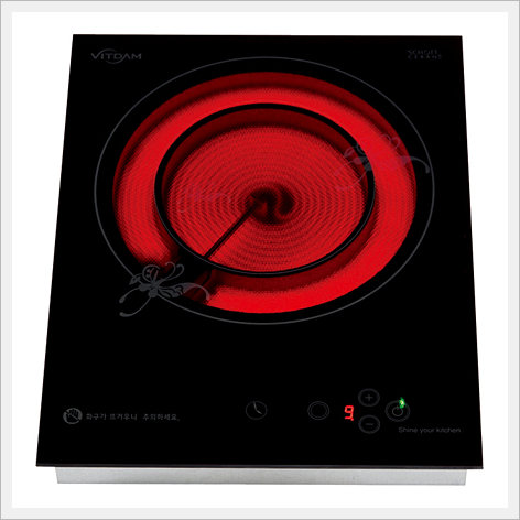 Vitdam Built In 1 Burner Electric Cooktop Hv 10te Vitdam Co Ltd