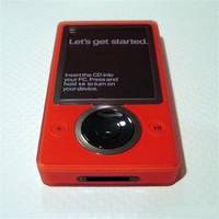 Zune  Players  Sale on Sell Brand New Zune Mp3 Player 30gb Red