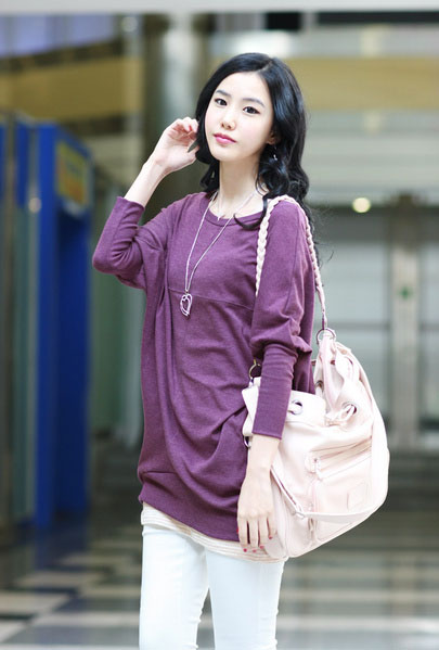 Multifunction Convertible Shoulder Drawstring Bag Pink