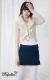 Korea - Girl Cotton Belted Short Skirt