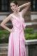 Bowknot Embellished Formal Dress Pink