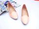 Simple-Design Pointed Flat Shoe Pink