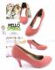Sweetness Simple Style Pumps Pink