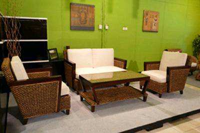 Wicker Living Room Sets on Rattan And Wicker Furniture Quincy Living Set