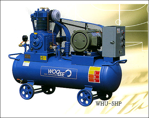 Woolee Tank Mounted Single Stage Compressor