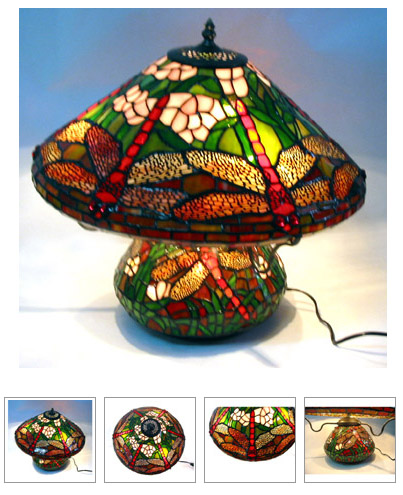 Stain Glass Lamp 彩镶玻璃灯