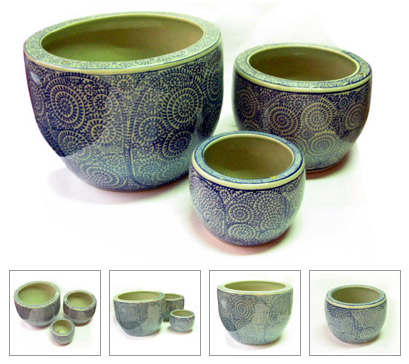 Blue Pottery 蓝色陶器