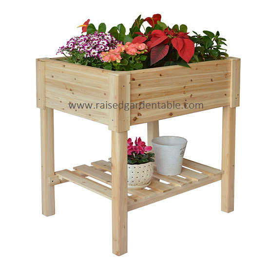 Wood Planter Boxes, Planting Beds, Garden Planters - Huayi Garden 