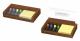 Wooden self-sticky notes, color indexer Pen Holder