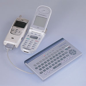 Keyboard for cellular phone