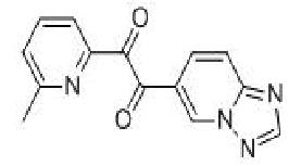 1-([1,2,4]噻唑并[1,5-a]-6-吡啶基)-2-(6-甲基-2-吡啶基)乙烷-1,2-二酮 