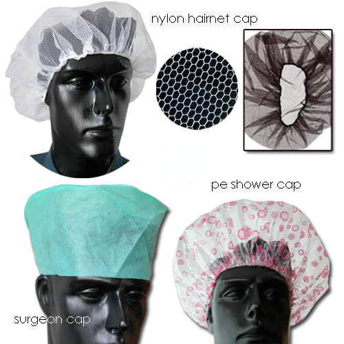 nylon shower cap