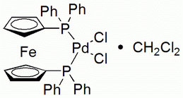 [1,1'-Bis(diphenylphosphino)ferrocene]dichloropalladium(II), complex with dichloromethane