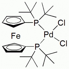 Dichloro[1,1'-bis(di-t-butylphosphino)ferrocene]palladium(II)