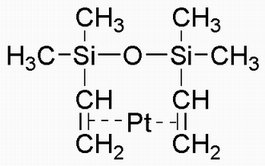 Platinum (0)-1,3-divinyl-1,1,3,3-tetramethyldisiloxane complex, soln. in vinyl terminated polydimethylsiloxane